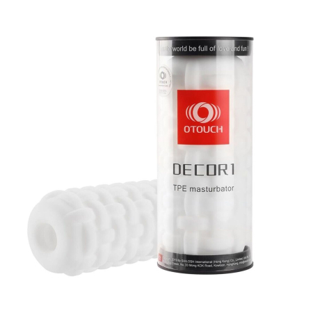 Мастурбатор Otouch DECOR 1-A, потовщений TPE, ефект всмоктування, спіральні виступи - фото №12