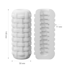 Мастурбатор Otouch DECOR 1-A, потовщений TPE, ефект всмоктування, спіральні виступи - - фото №2