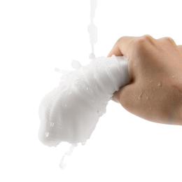 Мастурбатор Otouch DECOR 1-D, ефект всмоктування, реберця-кільця, звужений діаметр - - фото №5