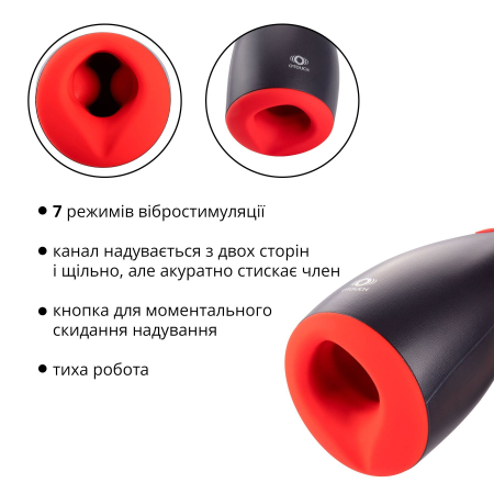 Мастурбатор Otouch NINJA 2, 7 режимів вібрації, ефект стискання - фото №14