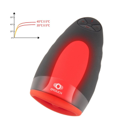 Преміальний мастурбатор Otouch CHIVEN 2, вібрувальний язичок, 6 режимів роботи, підігрів - - фото №5