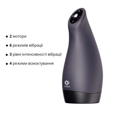 Мастурбатор Otouch AIRTURN 3, 6 режимів вібрації, 4 режими всмоктування, джойстик - фото №11
