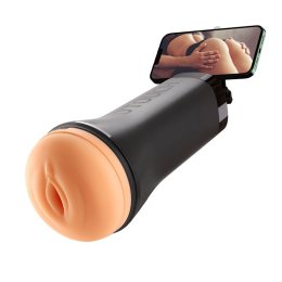 Мастурбатор Otouch INSCUP 3, рух вперед-назад плюс стискання стінок, сенсорне керування - фото