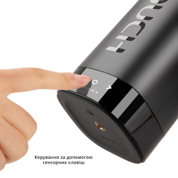 Мастурбатор Otouch INSCUP 3, рух вперед-назад плюс стискання стінок, сенсорне керування - - фото №5