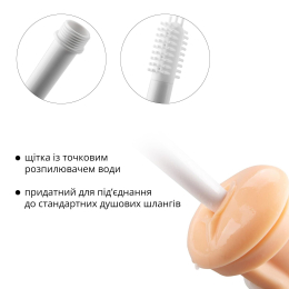 Пристосування для очищення мастурбаторів Otouch Rinser (насадка на душ) - - фото №11