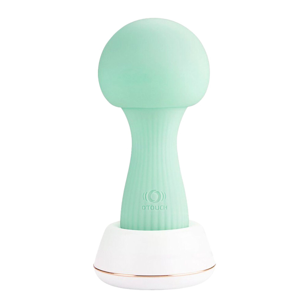Вібромасажер Otouch MUSHROOM Teal, 7 режимів, функція нічника, технологія «старт-стоп» - фото