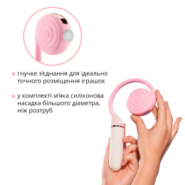 Пульсатор з вакуумною стимуляцією Otouch LOLLIPOP Pink - - фото №4