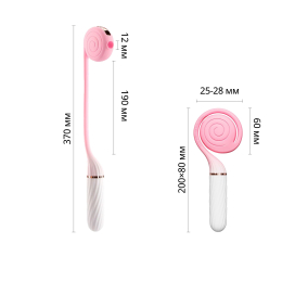 Пульсатор з вакуумною стимуляцією Otouch LOLLIPOP Pink - - фото №2