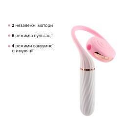 Пульсатор з вакуумною стимуляцією Otouch LOLLIPOP Pink - - фото №3