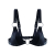 Ліф з натуральної шкіри Feral Feelings - Bikini Top Black 