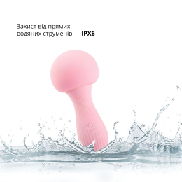 Вібромасажер Otouch MUSHROOM Pink, 7 режимів, функція нічника, технологія «старт-стоп» - - фото №5