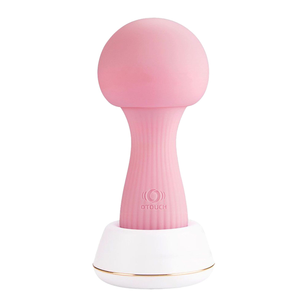 Вібромасажер Otouch MUSHROOM Pink, 7 режимів, функція нічника, технологія «старт-стоп» - фото