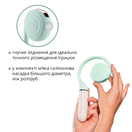 Пульсатор з вакуумною стимуляцією Otouch LOLLIPOP Teal - - фото №4