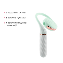Пульсатор з вакуумною стимуляцією Otouch LOLLIPOP Teal - - фото №3