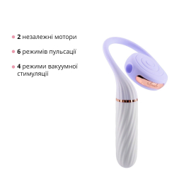 Пульсатор з вакуумною стимуляцією Otouch LOLLIPOP Purple - - фото №3