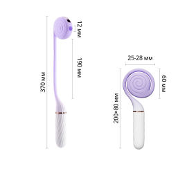 Пульсатор з вакуумною стимуляцією Otouch LOLLIPOP Purple - - фото №2
