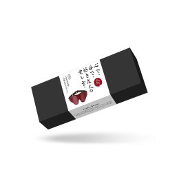 Шкіряна маска на очі Liebe Seele Wine Red Blindfold - - фото №6