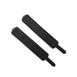 Шкіряні поножі Liebe Seele Wine Red Ankle Cuffs, знімний ланцюжок-кріплення - - фото №9