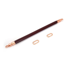 Фіксатор-розпірка для ніг або рук Liebe Seele Wine Red Spreader Bar, дерево + натуральна шкіра - - фото №2
