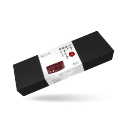 Шкіряний пояс для бондажу Liebe Seele Wine Red Waist Cuff, M Size - - фото №8