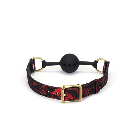 Повітропроникний кляп Liebe Seele Victorian Garden Ball Gag - фото №3