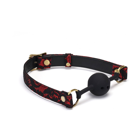 Повітропроникний кляп Liebe Seele Victorian Garden Ball Gag - фото