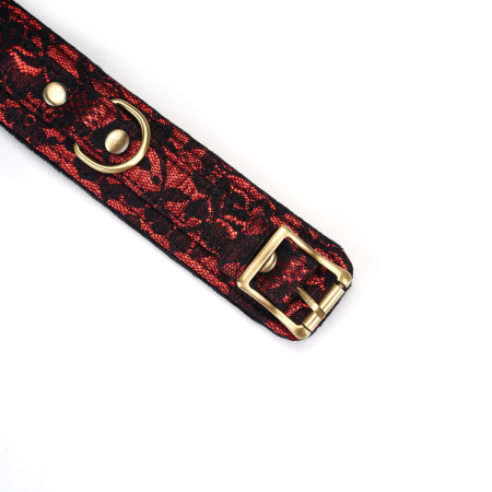 Нашийник з повідцем Liebe Seele Victorian Garden Collar with Leash №6