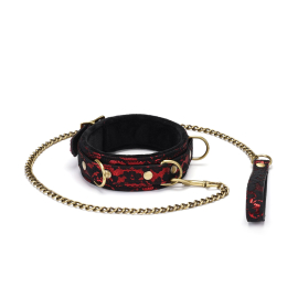 Нашийник з повідцем Liebe Seele Victorian Garden Collar with Leash - фото