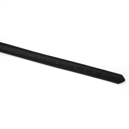 Маска на очі Liebe Seele Black Organosilicon Blindfold, екошкіра - фото №3