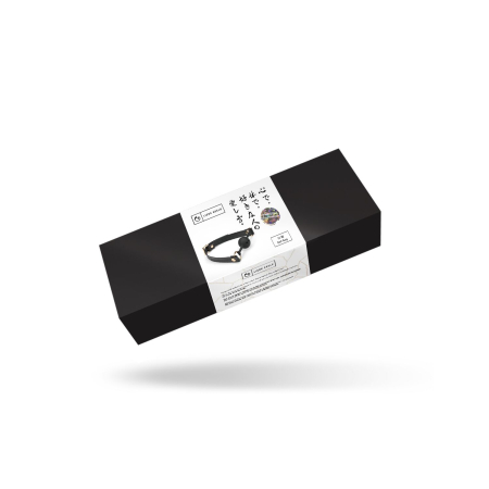 Кляп Liebe Seele Black Organosilicon Ball Gag - фото №6