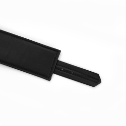 Наручники з ланцюжком Liebe Seele Black Organosilicon Wrist Cuff, екошкіра - - фото №3