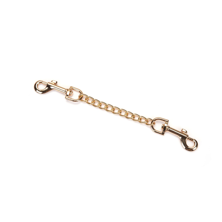 Наручники з ланцюжком Liebe Seele Black Organosilicon Wrist Cuff, екошкіра - фото №2