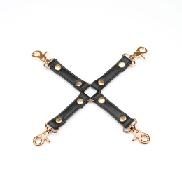 Хрестовина Liebe Seele Black Organosilicon Hogtie, екошкіра 