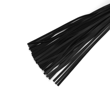 Флогер Liebe Seele Black Organosilicon Flogger, 44 см, екошкіра - фото №2