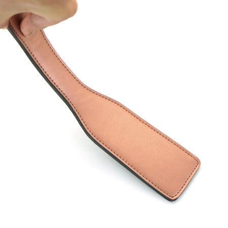 Паддл Liebe Seele Rose Gold Memory Paddle, обтягнутий натуральною шкірою, рожеве золото - фото №3