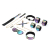 БДСМ-набір Liebe Seele Vivid Rainbow 8 Pieces Set, 8 аксесуарів, екошкіра на оксамитовій основі 