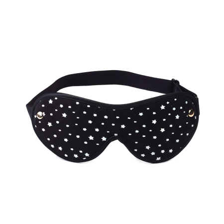 Набір Liebe Seele Stary Nights 7pcs Bondage Kit, фіксатори, нашийник з повідцем, кляп, флогер, маска - фото №4