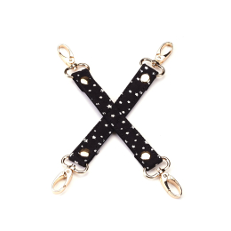 Набір Liebe Seele Stary Nights 7pcs Bondage Kit, фіксатори, нашийник з повідцем, кляп, флогер, маска - - фото №5