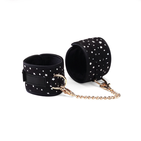 Набір Liebe Seele Stary Nights 7pcs Bondage Kit, фіксатори, нашийник з повідцем, кляп, флогер, маска - фото №8