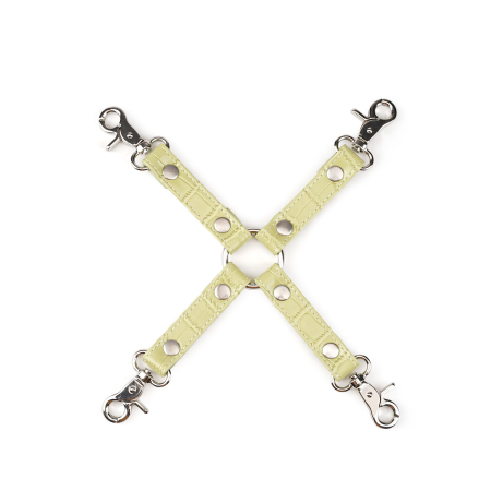БДСМ-набір для початківців Liebe Seele Macaron 9pcs Bondage Kit-Melon, 9 предметів, мініванд №8