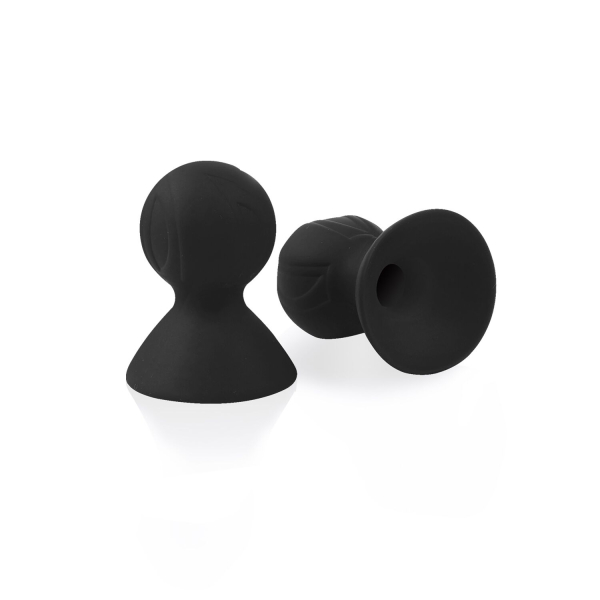 Присоски для сосків Liebe Seele Nipple Suckers Black, силікон - фото