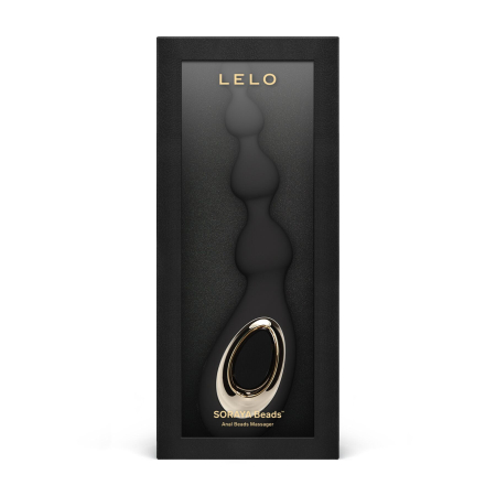 Анальне намисто з вібрацією LELO Soraya Beads Black, різний діаметр намистин, 8 режимів №6