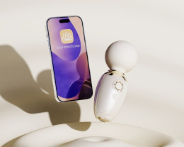 Смарт-вібромасажер Zalo – AVA Ivory White, 8 режимів, підігрів, дуже потужний та компактний - - фото №6