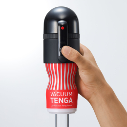 Вакуумна насадка Tenga VACUUM MAX + мастурбатор Tenga Vacuum Cup, 5 режимів роботи - - фото №5