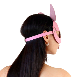 Шкіряна маска мишки Art of Sex - Mouse Mask, колір Рожевий - - фото №2