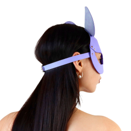 Шкіряна маска мишки Art of Sex - Mouse Mask, колір Лавандовий - - фото №2