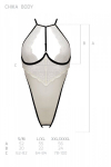 Боді з доступом Passion CHIKA BODY L/XL, cream - фото №5