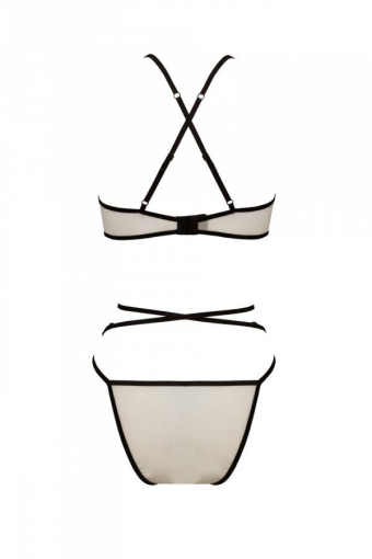 Комплект білизни Passion CHIKA SET, XXL/XXXL, cream, топ, трусики - фото №4
