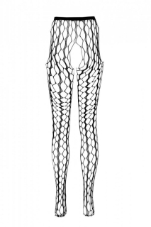 Еротичні колготки-бодістокінг Passion ECO S007 black - - фото №4