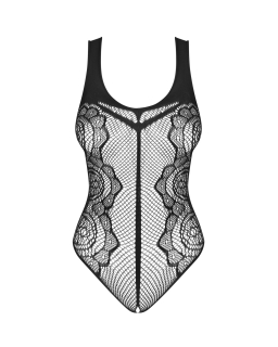 Еротичне боді з доступом Obsessive B335 crotchless teddy S/M/L - - фото №3